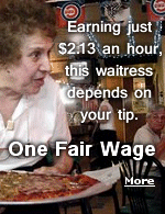 Because their lobbying power, restaurants are one of the only industries that gets away with not paying minimum wage.